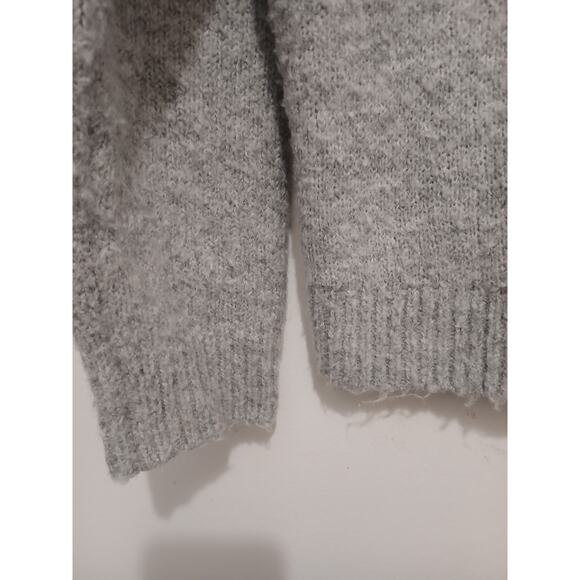 Bulldog Frenchie Dog Sweater Sz S Gray Novelty Long Sleeves Cottage Whymsical - Picture 5 of 10